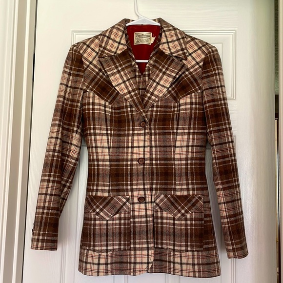 Jackets & Blazers - Women’s Pendleton Woolen Mills blazer with vest